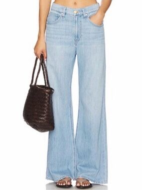Hudson X Brooks Nader Low & Loose Wide Leg Pool Side Jeans 29 NWT